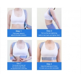 Adjustable Back Shoulder Posture Corrector Belt Clavicle Spine Support Brace Reshape Body Health Fixer Tape corrector de postura