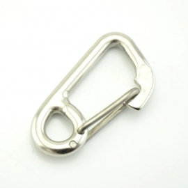 Hot Sale Diving Buckle 316 Stainless Steel Simple Scuba Diving Buckle Clip Carabiner Hooks Camping Hanging Kayak Boat Accessory